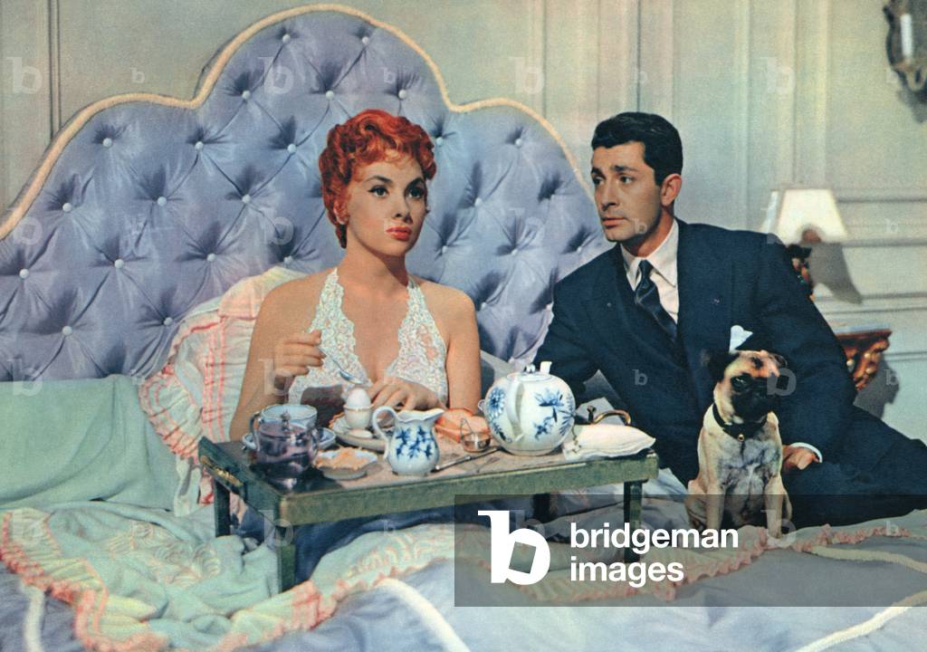 Gina Lollobrigida And Jean-Claude Pascal