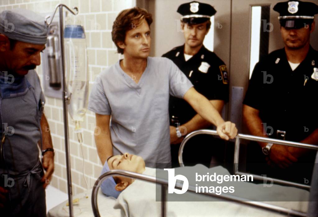 Michael Douglas And Genevievre Bujold, Coma 1978 Directed By Michael Crichton