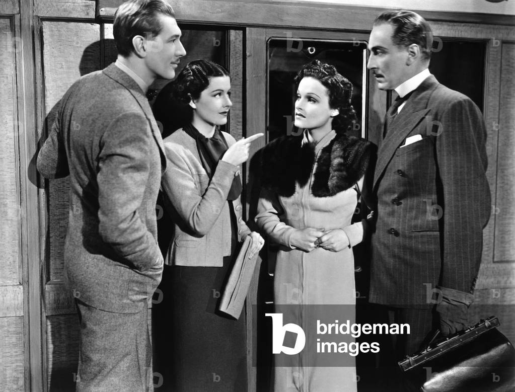 Michael Redgrave, Margaret Lockwood, Linden Travers And Paul Lukas.