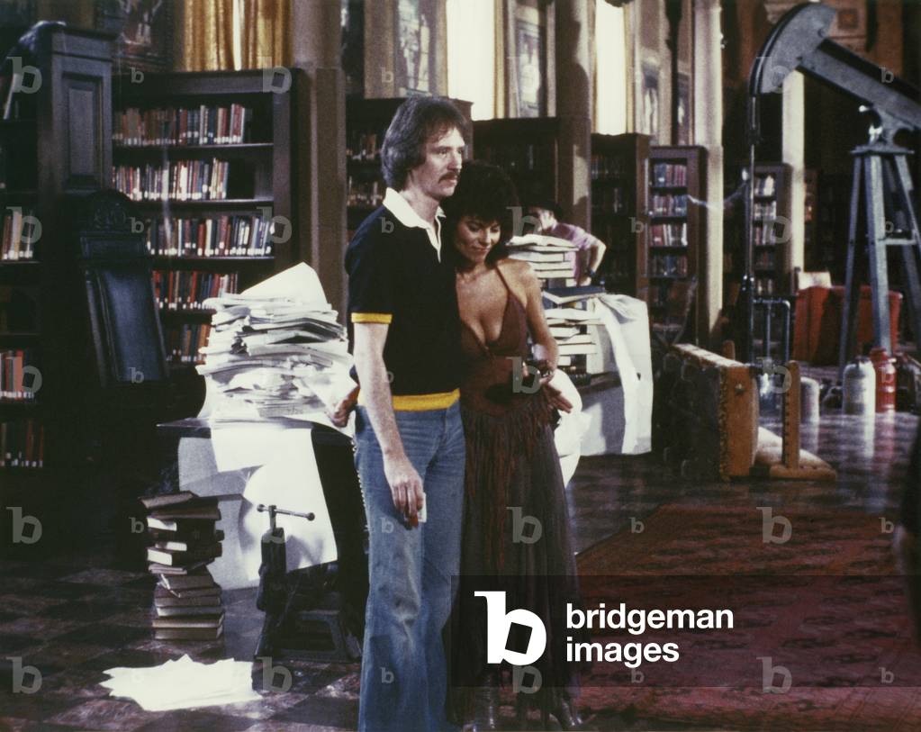 On The Set, John Carpenter (Director)  And Adrienne Barbeau., Escape From New York 1981 Directed By John Carpenter