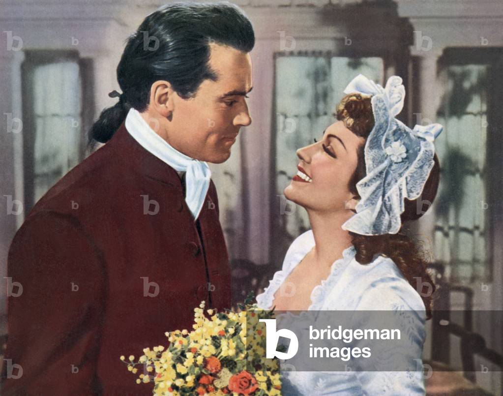 Henry Fonda And Claudette Colbert, Drums Along The Mohawk 1939 Directed By John Ford