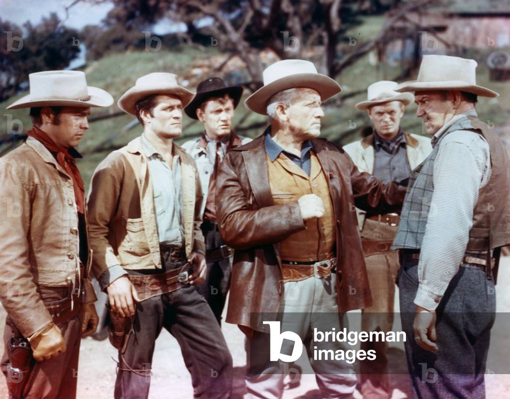 Robert Wagner, Hugh O'Brian, Earl Holliman, Spencer Tracy, Richard Widmark., Broken Lance 1954 Directed By Edward Dmytryk