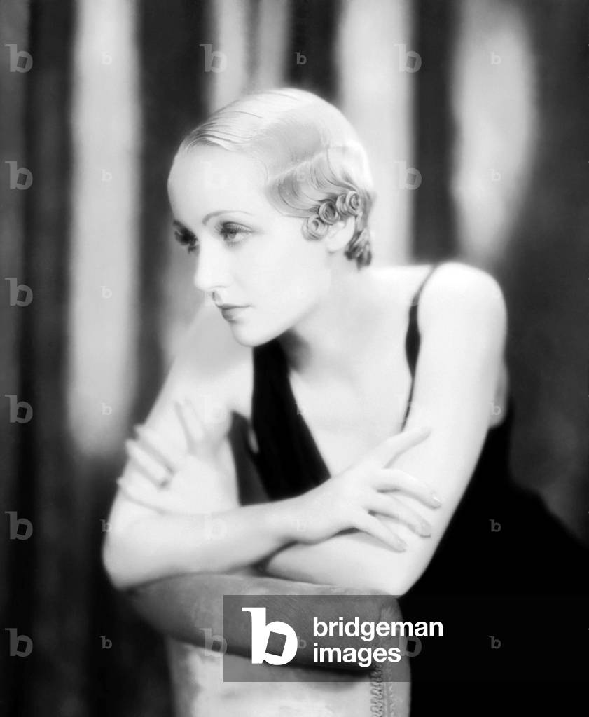 1930: American Film Actress Carole Lombard (1908 - 1942). She Starred In Mack Sennett'S Comedies Before Joining Paramount In 1930.