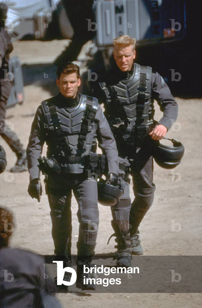 Casper Van Dien And Jake Busey