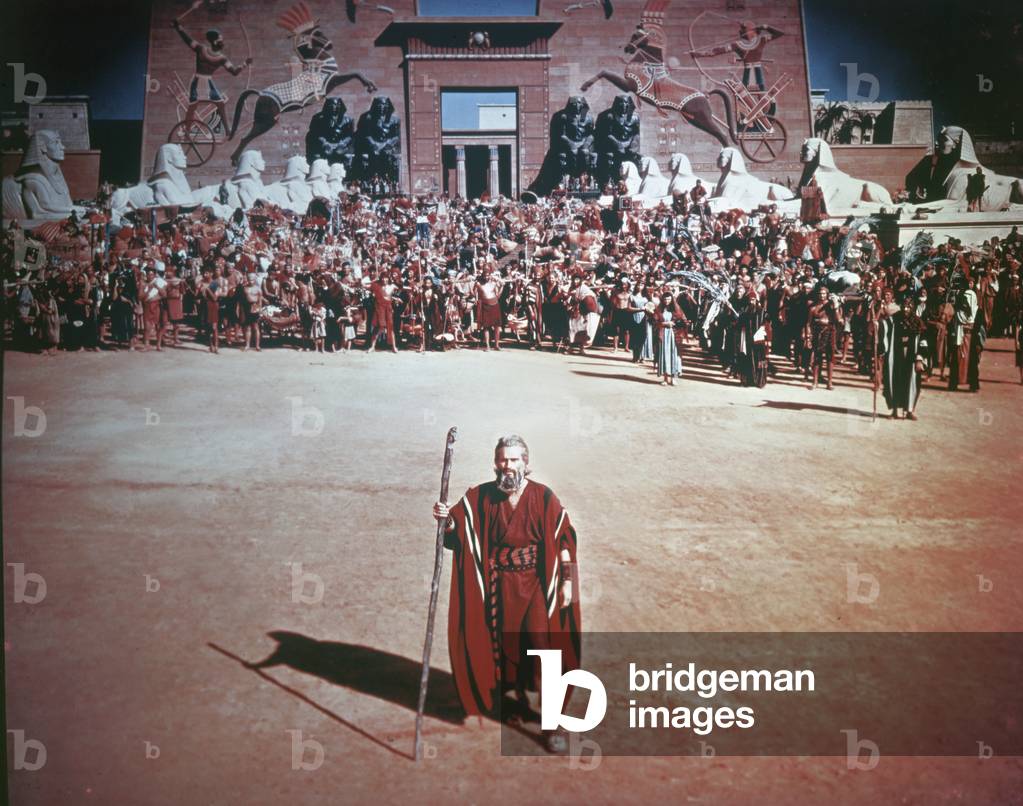 Charlton Heston, The Ten Commandments 1956 Directed By Cecil B. Demille