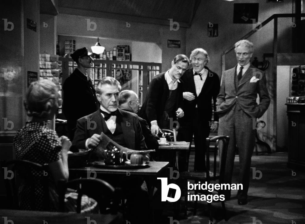 Victor Francen, Michel Simon And Louis Jouvet.