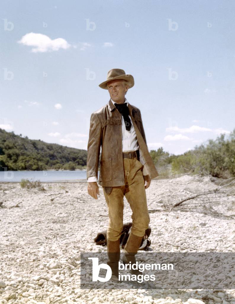 Richard Widmark, The Alamo 1960 Directed By John Wayne