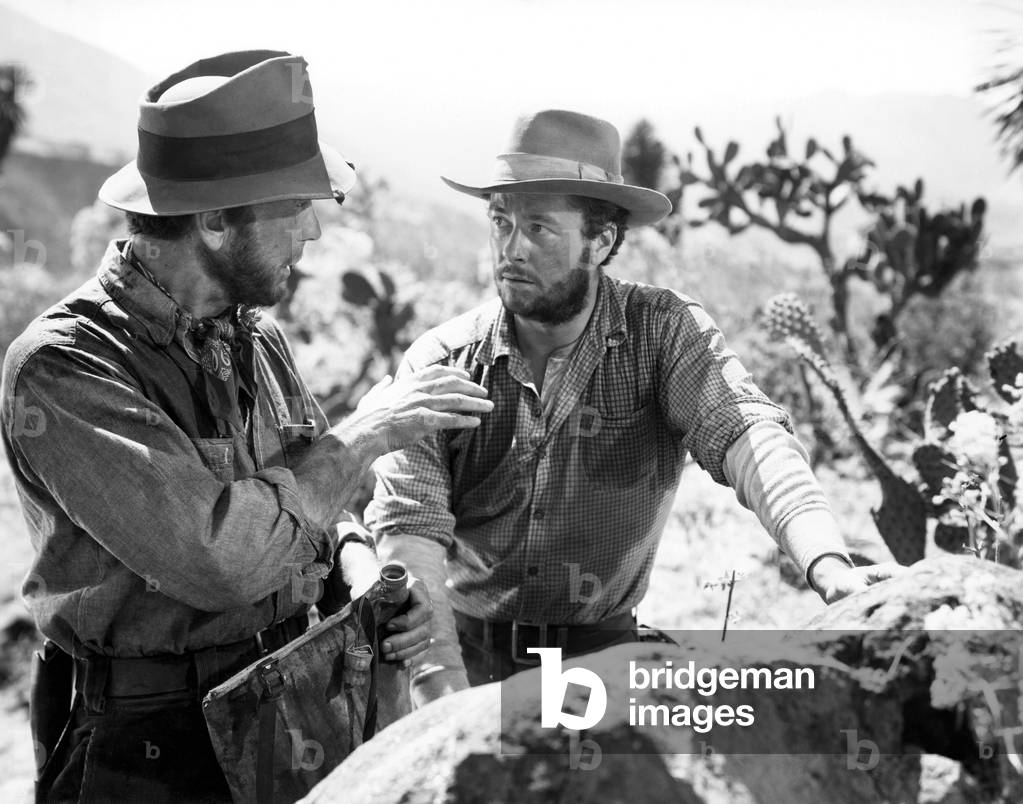 Humphrey Bogart And Tim Holt, The Treasure Of The Sierra Madre 1948 Directed By John Huston