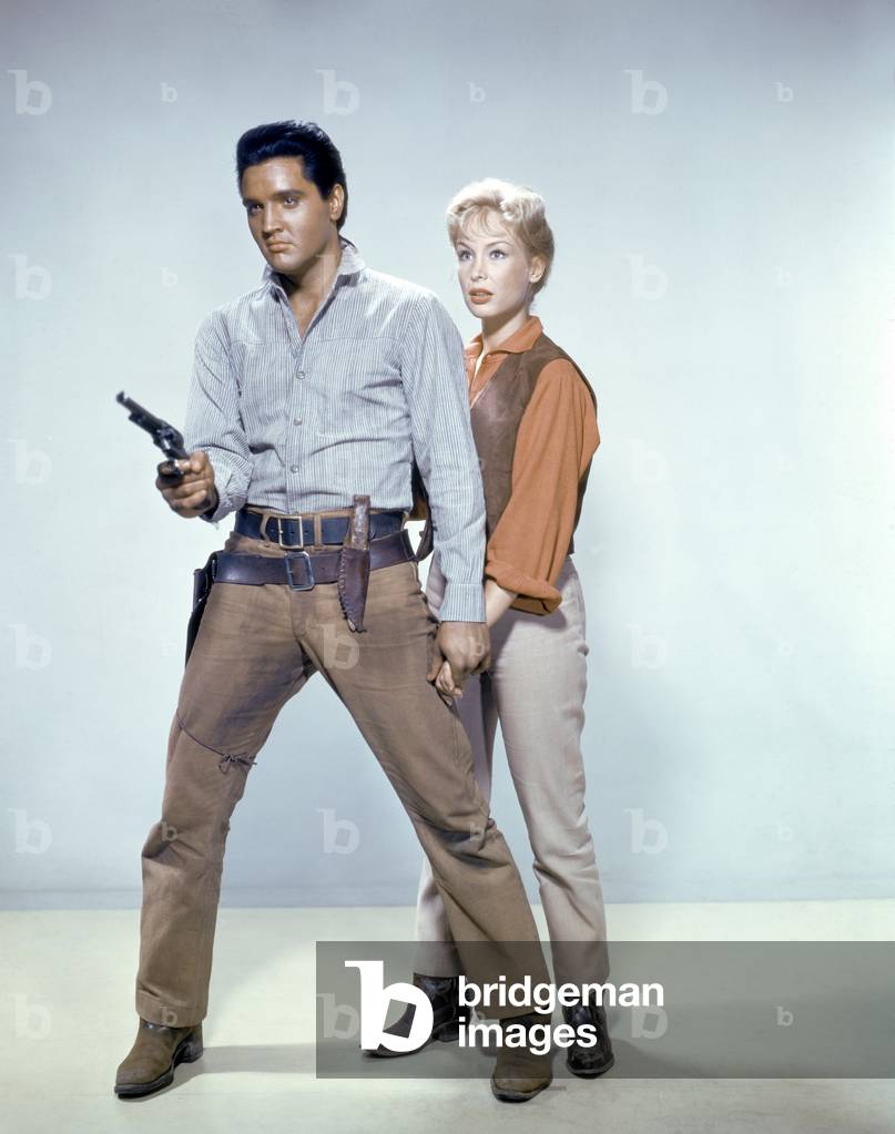 Elvis Presley And Barbara Eden