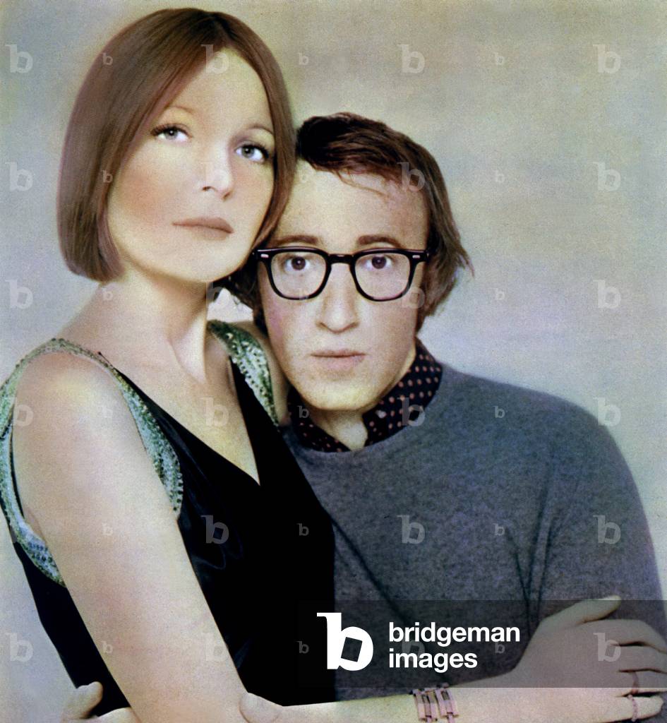 PLAY IT AGA SAM, 1972 directed by Woody Allen Diane Keaton and Woody Allen (photo)