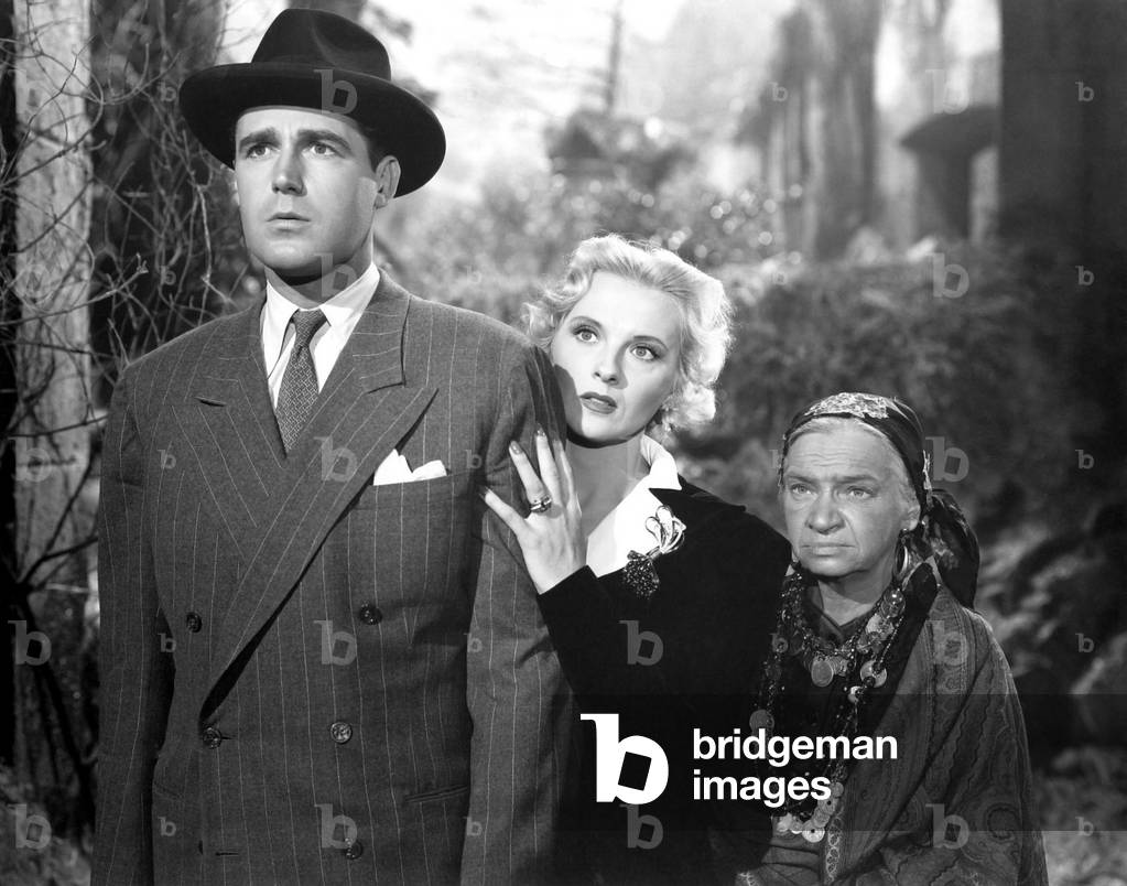 Patrick Knowles, Ilona Massey And Maria Ouspenskaya