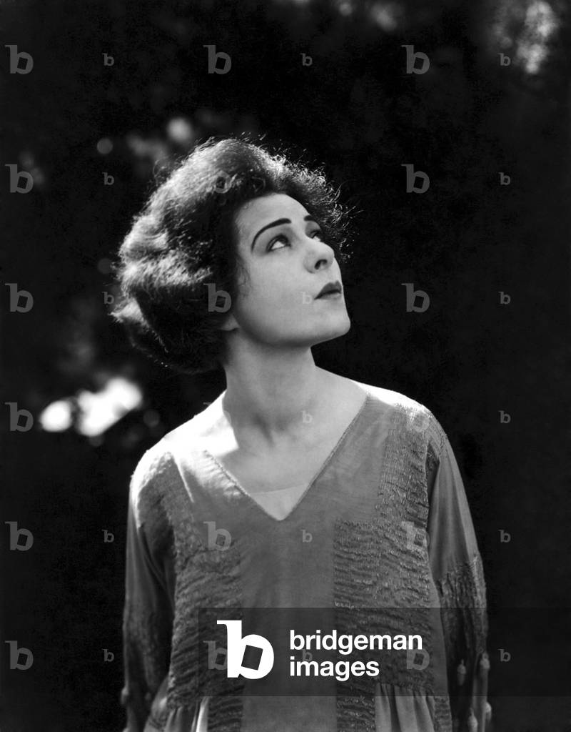 Circa 1920: Russian-Born Hollywood Film Star And Actress Alla Nazimova (Born Mariam Levington, 1879 - 1945).