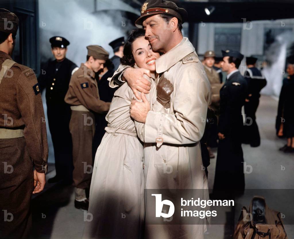 Dana Wynter And Robert Taylor, D-Day The Sixth Of June 1956 Directed By Henry Koster