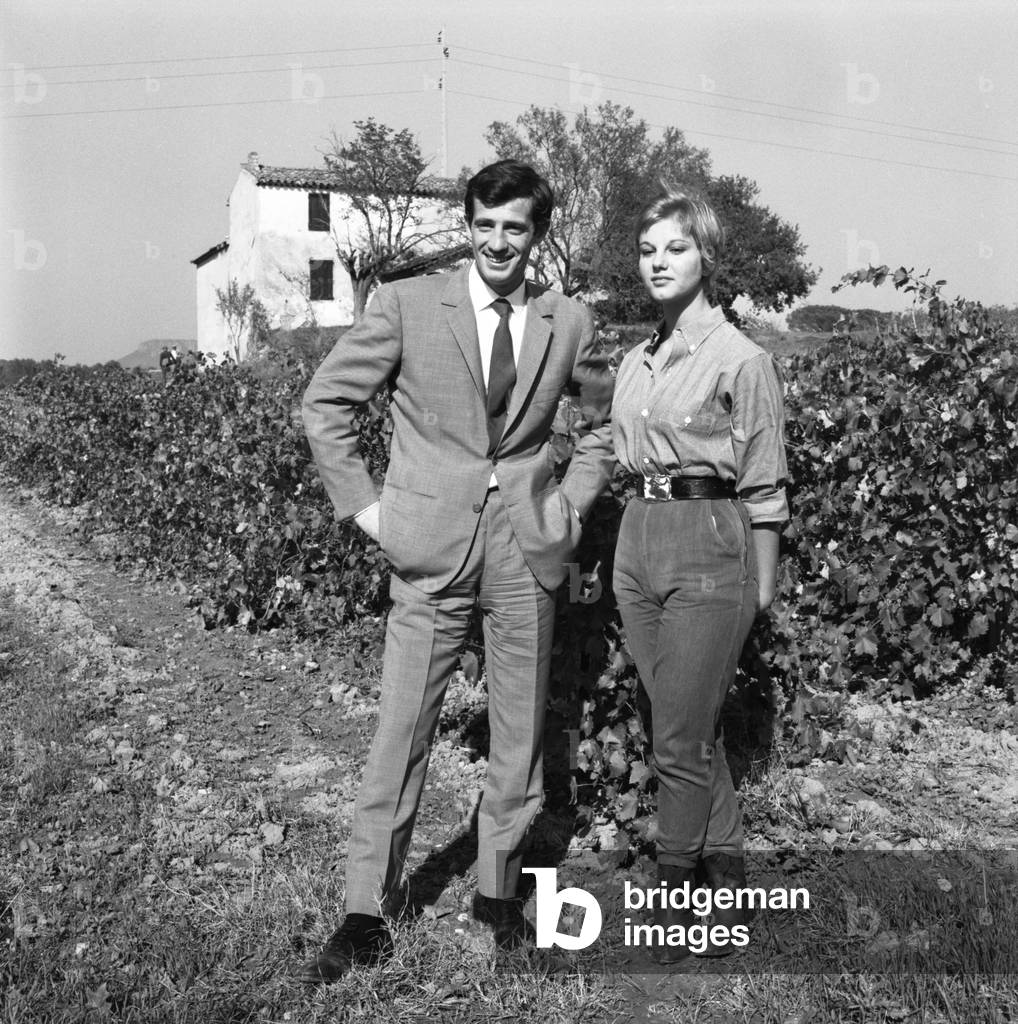 Jean-Paul Belmondo And Stefania Sandrelli, L'Aine Des Ferchaux 1963 Directed By Jean-Pierre Melville