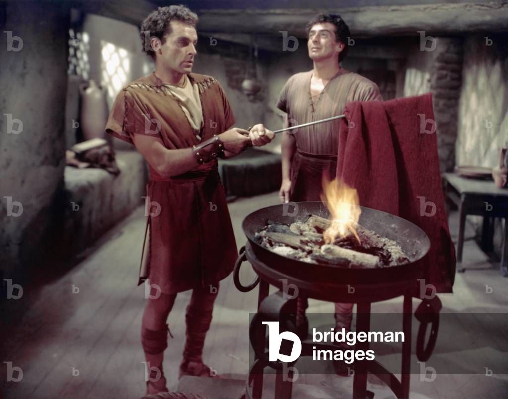 Richard Burton And Victor Mature
