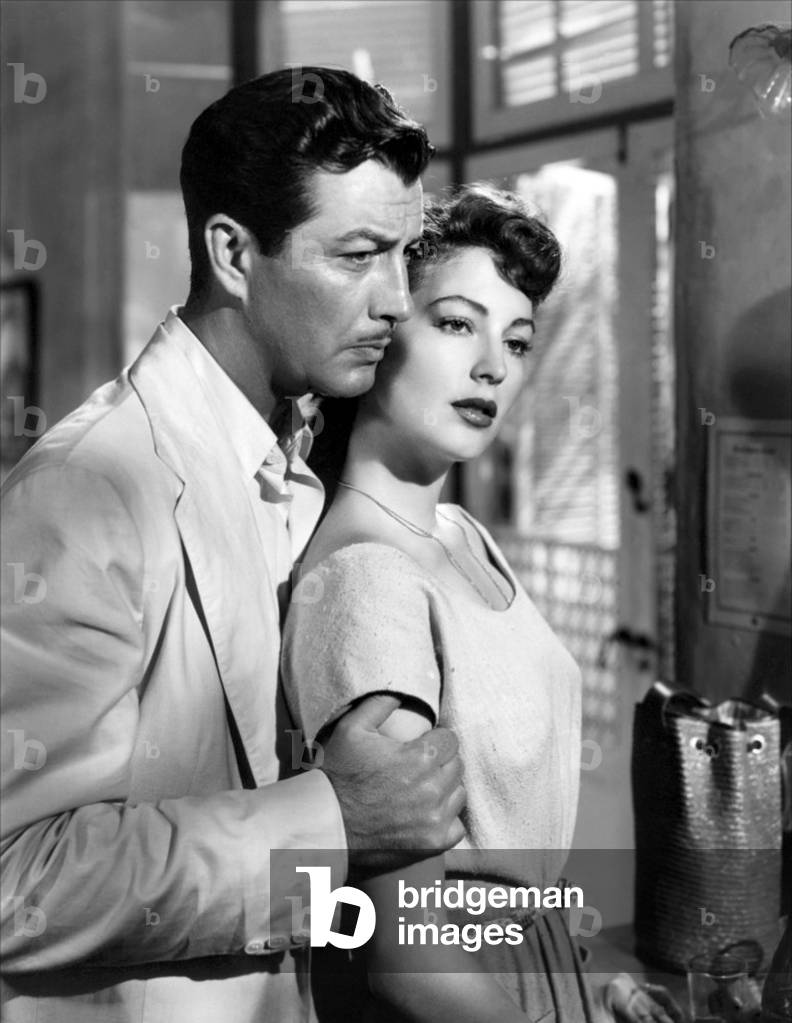 Robert Taylor And Ava Gadner, The Bribe 1949 Directed By Robert Z. Leonard