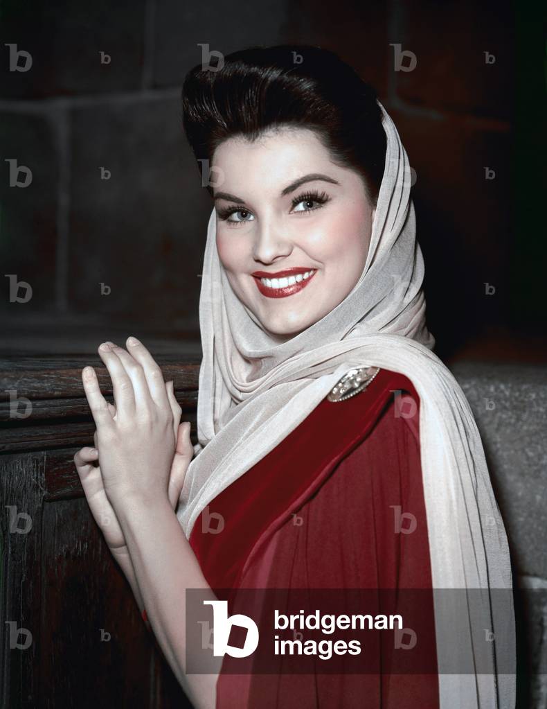 PRINCE VALIANT, 1954 directed by HENRY HATHAWAY Debra Paget (photo)