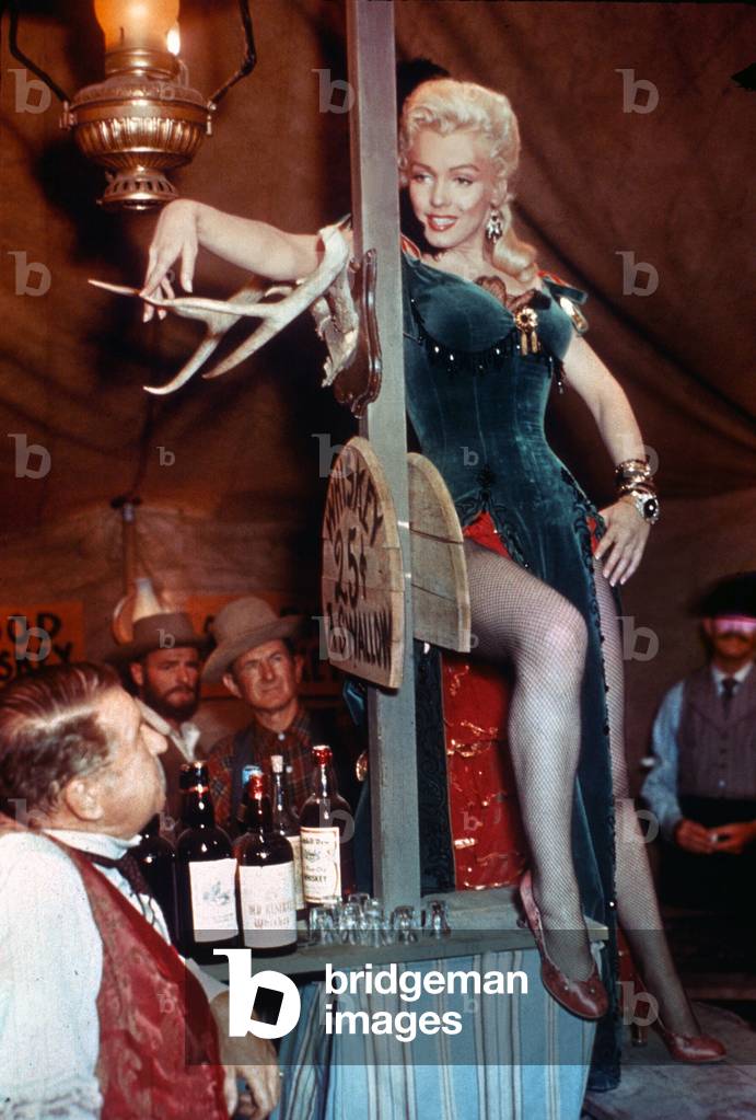 River of no Return directed by Otto Preminger, 1954 (film still)