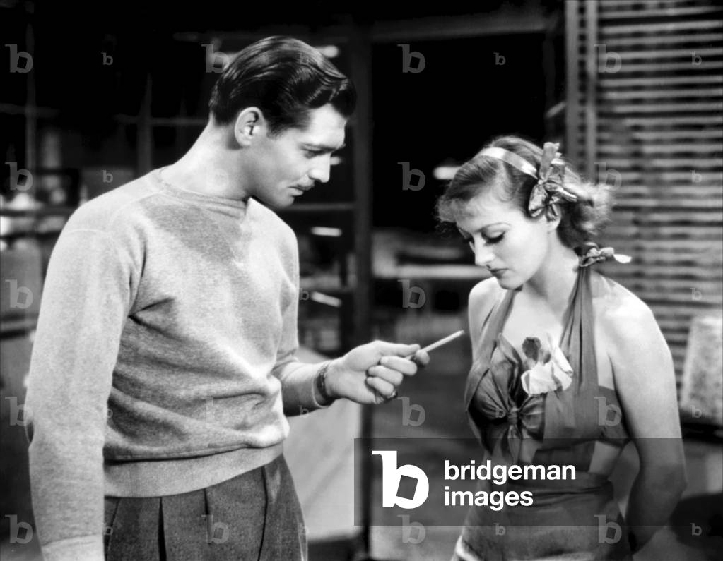 Clark Gable And Joan Crawford, Dancing Lady 1933 Directed By Robert Z. Leonard