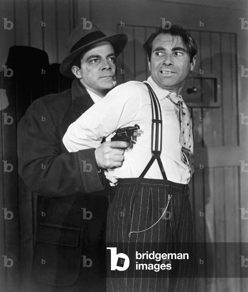 Dana Andrews And Gary Merrill, Where The Sidewalk Ends 1950 Directed By Otto Preminger