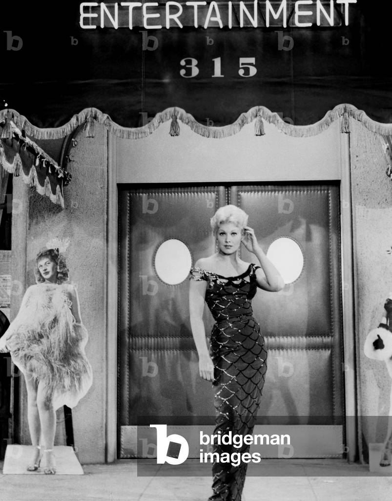 L'Homme au bras d'or THE MAN AVEC THE GOLDEN ARM par Otto Preminger avec Kim Novak, 1955 (b/w photo)