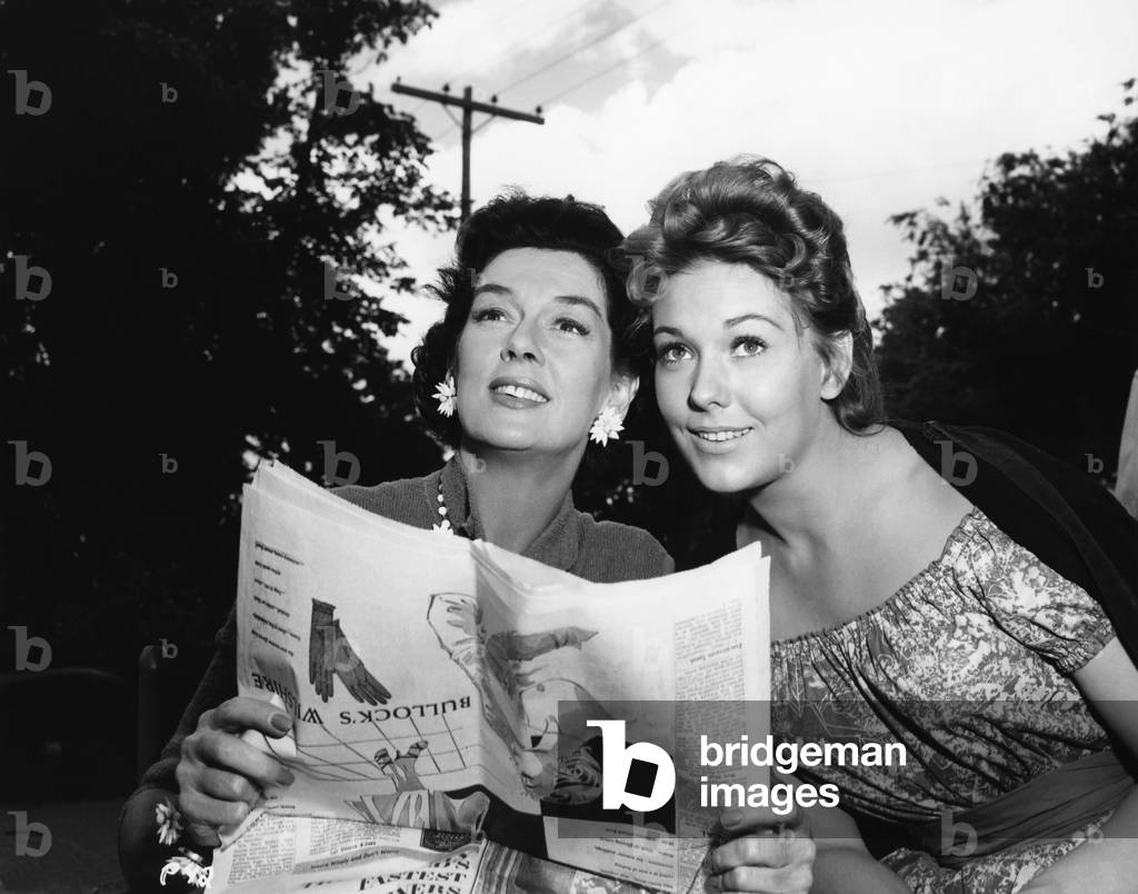 Rosalind Russell And Kim Novak