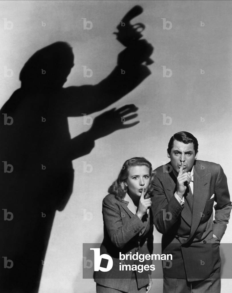 Priscilla Lane And Cary Grant, Arsenic And Old Lace 1944 Directed By Frank Capra