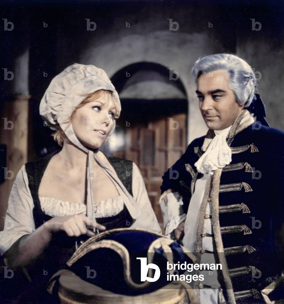 Kim Novak And Richard Johnson, The Amorous Adventures Of Moll Flanders 1965 Directed By Terence