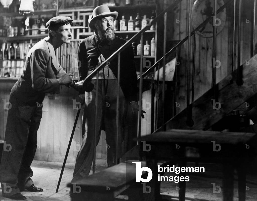 Jean-Louis Barrault And Michel Simon, Drole De Drame 1937 Directed By Marcel Carne