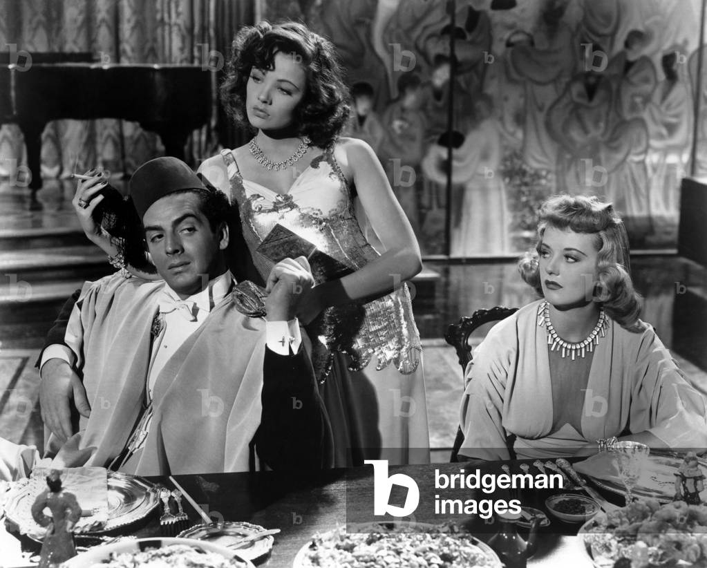 Victor Mature, Gene Tierney And Phyllis Brooks.