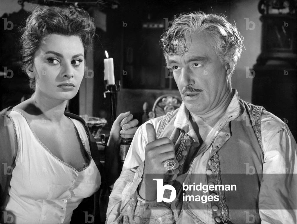 Sophia Loren And Vittorio De Sica