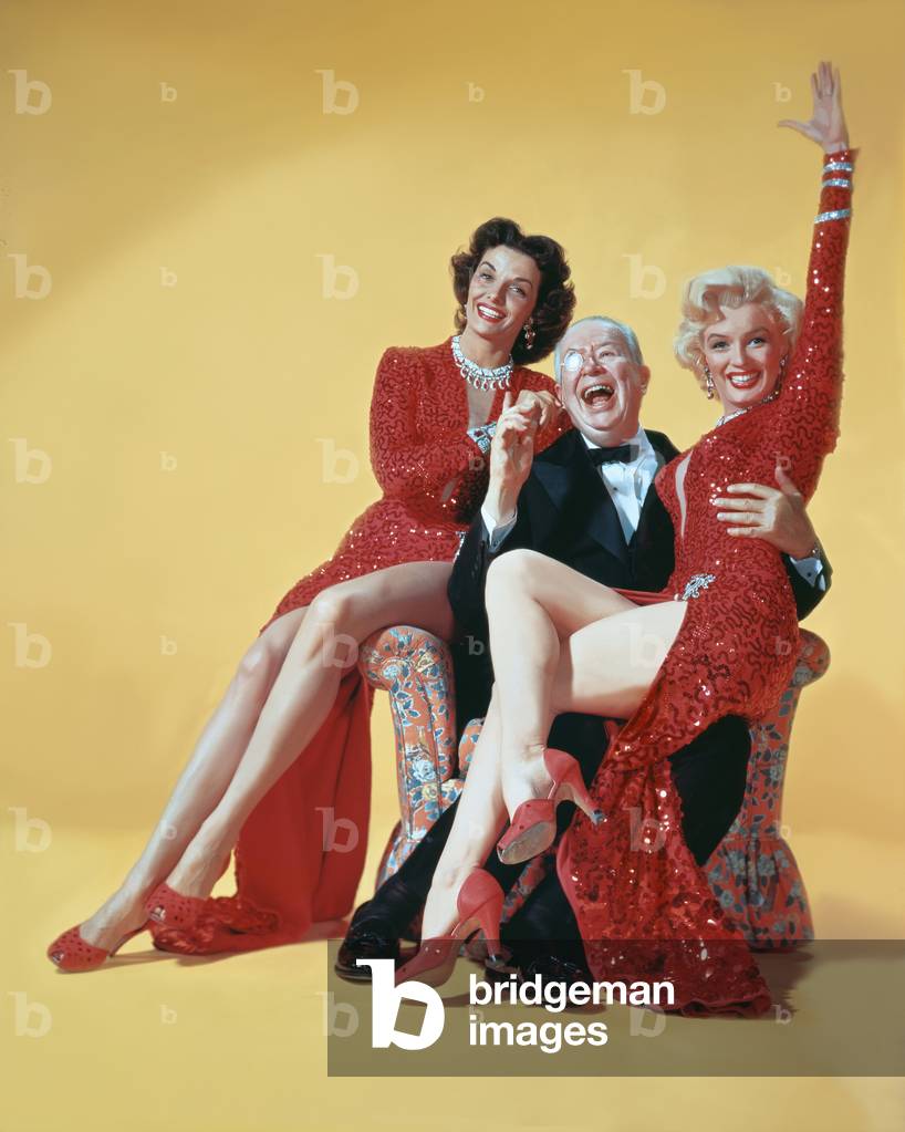 Promotional photo for Gentlemen Prefer Blondes by Howard Hawks, 1953 (photo)