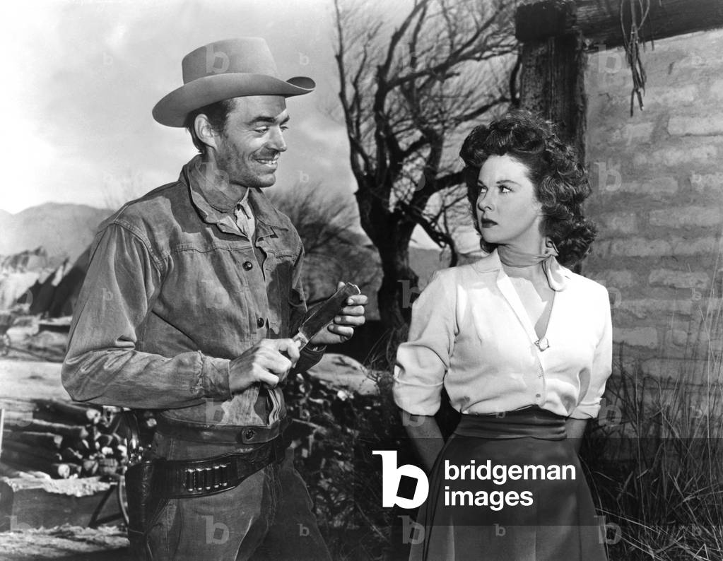 Rawhide - L'attaque de la malle poste 1951 directed by Henry Hathaway (photo); Twentieth Century Fox Films Corporation; Jack Elam; Susan Hayward