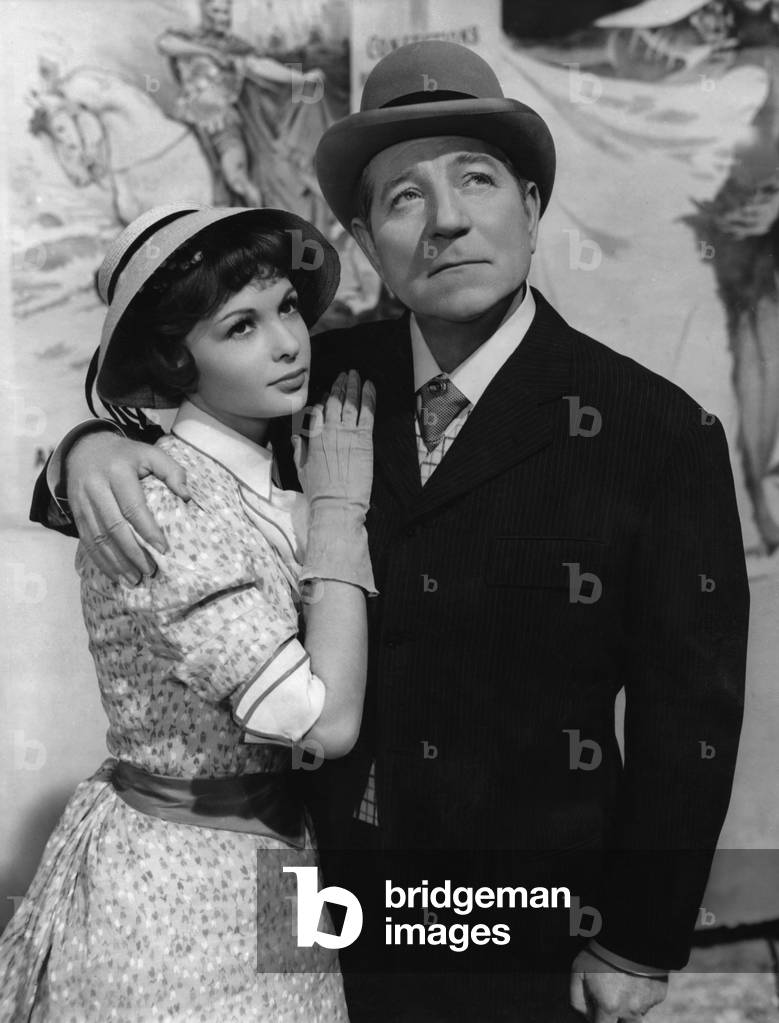 Francoise Arnoul And Jean Gabin