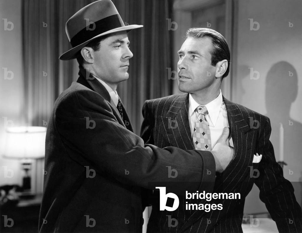 Dana Andrews And Gary Merrill, Where The Sidewalk Ends 1950 Directed By Otto Preminger