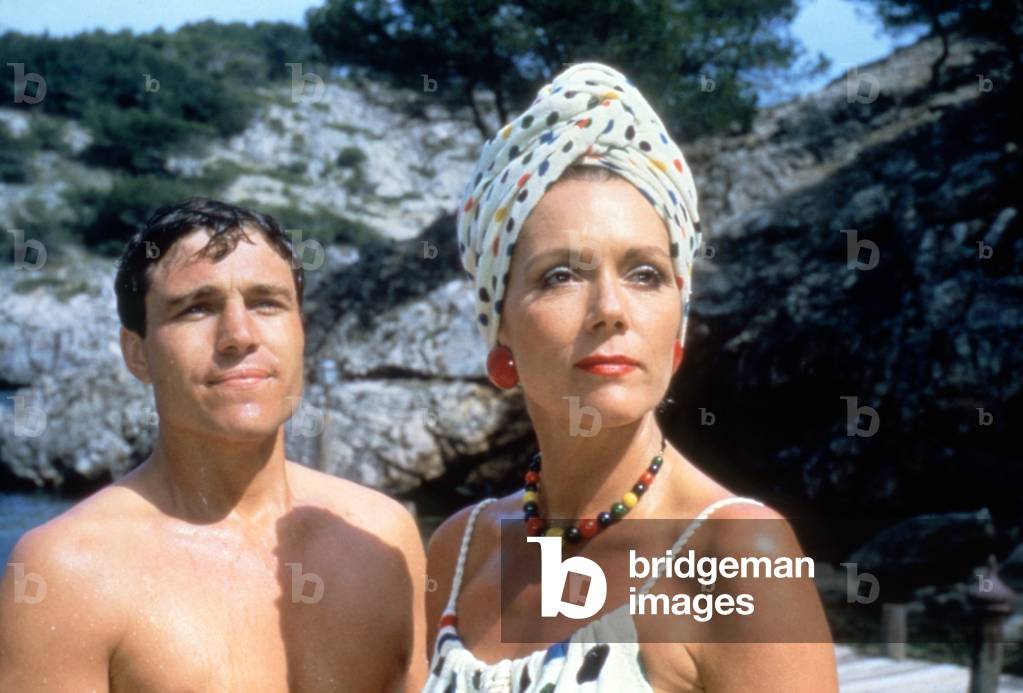 Nicolas Clay And Diana Rigg, Evil Under The Sun 1982 Directed By Guy Hamilton