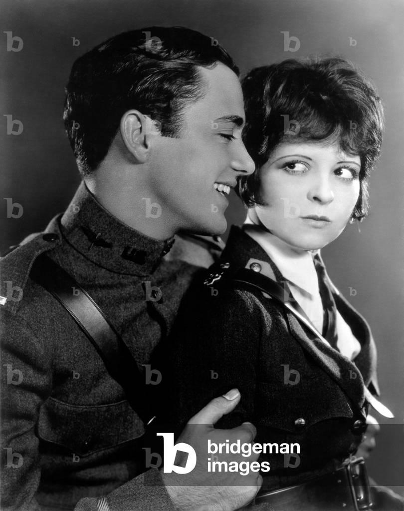 Les Ailes WINGS by WilliamWellman with Richard Arlen and Clara Bow, 1927 (Oscar, 1927) (b/w photo)