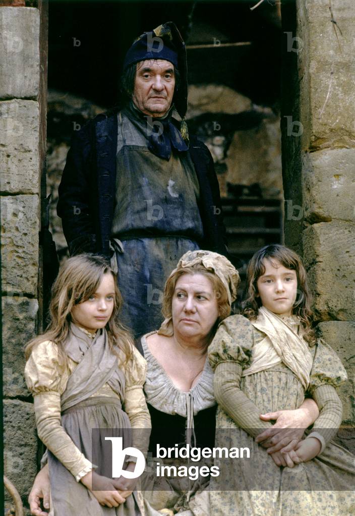 Les Misérables de Roberthossein avec Jean Carmet et François Seigner (Thenardier), 1982 (d'apres Victor Hugo) (photo)