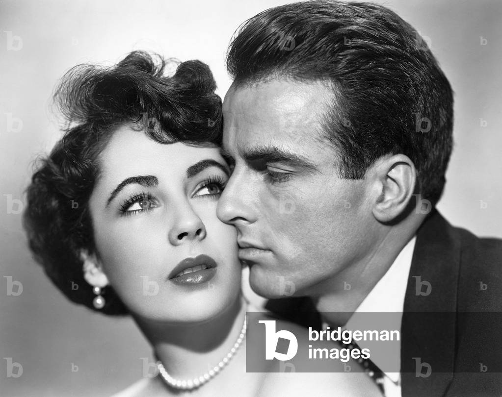 Elizabeth Taylor And Montgomery Clift, A Place In The Sun 1951 Directed By George Stevens