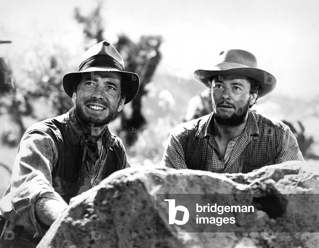 Humphrey Bogart And Tim Holt, The Treasure Of The Sierra Madre 1948 Directed By John Huston