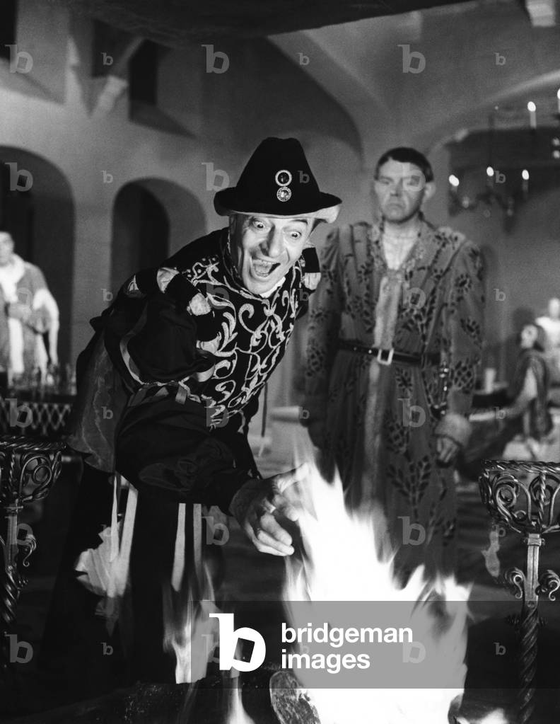 Jules Berry And Fernand Ledoux, Les Visiteurs Du Soir 1942 Directed By Marcel Carne