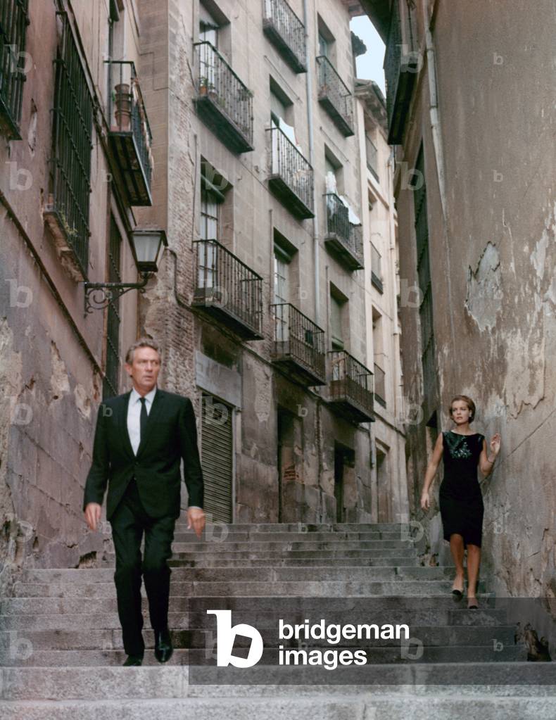 Peter Finch And Romy Schneider, 10.30 Pm In Summer 1965 Directed By Jules Dassin