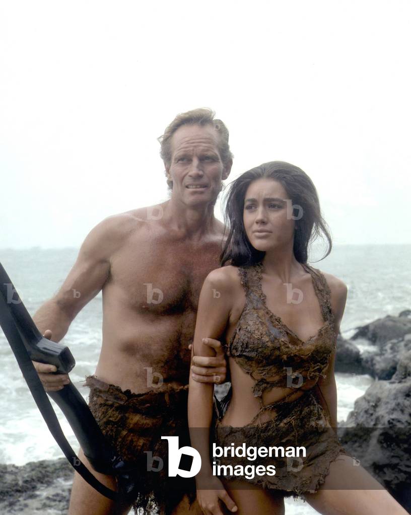 Charlton Heston And Linda Harrison