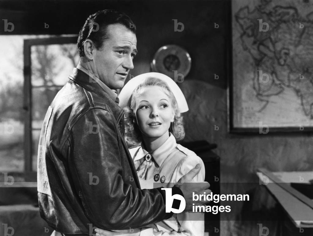 John Wayne And Anna Lee
