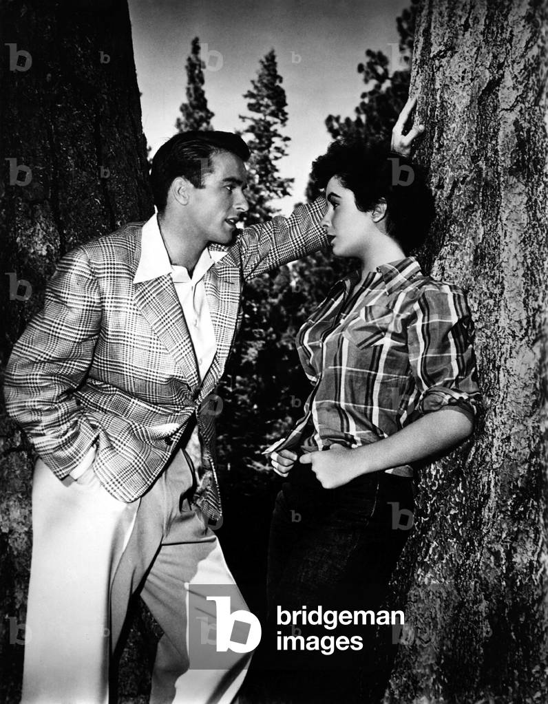 Montgomery Clift And Elizabeth Taylor