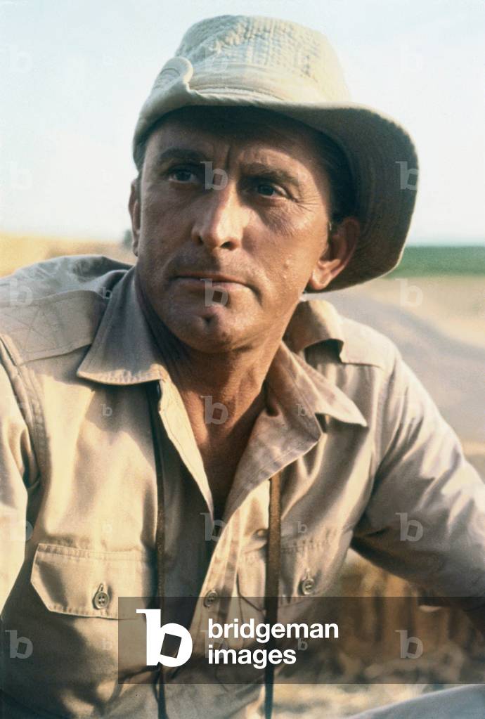 Kirk Douglas, Cast A Giant Shadow 1966 Directed By Melville Shavelson
