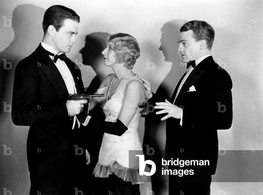 Lew Ayres, Dorothy Matthews And James Cagney., The Doorway To Hell 1930 Directed By Archie Mayo