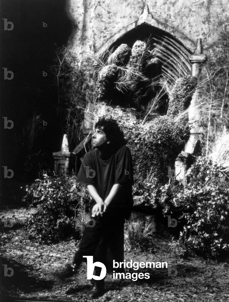 On The Set, Tim Burton (Director)., Edward Scissorhands 1990 Directed By Tim Burton
