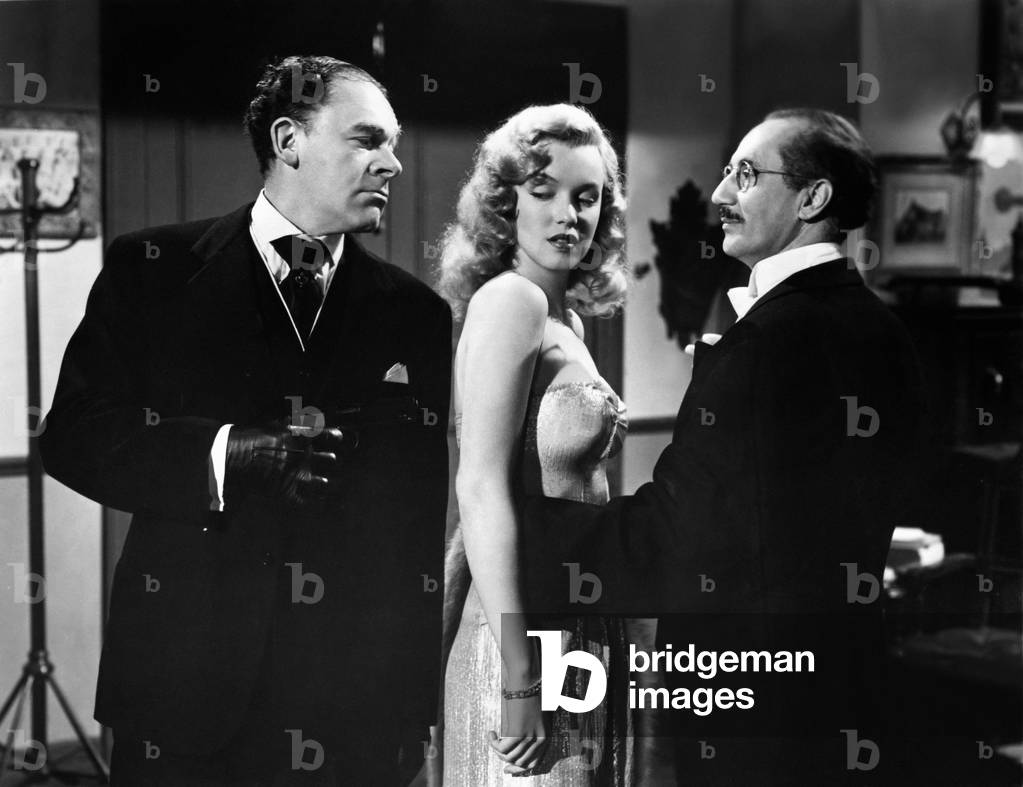 Marilyn Monroe And Groucho Marx