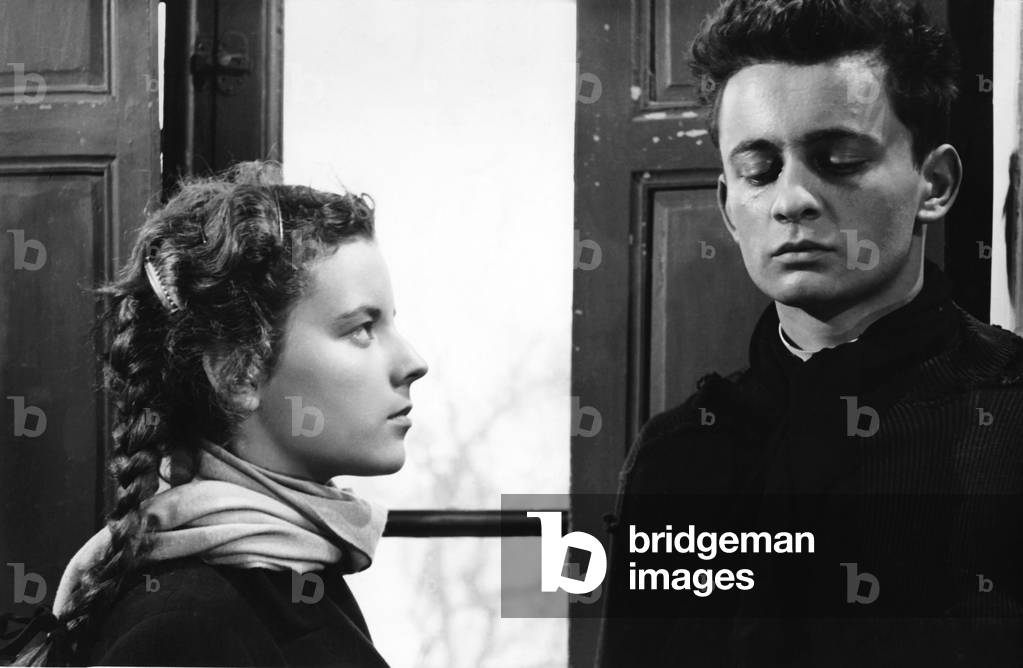 Nicole Ladmiral; Claude Laydu. Diary of a Country Priest, 1952